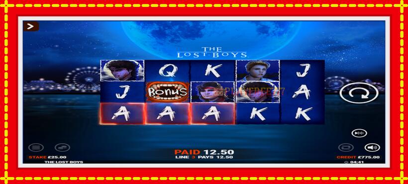 Slot machine The Lost Boys Rapid Fire Jackpots with access to free game online, picture 2