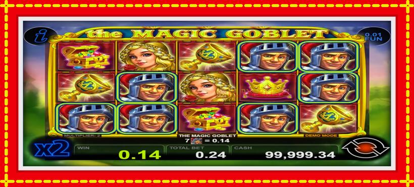 Slot machine The Magic Goblet with access to free game online, picture 2