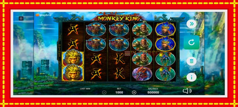 Slot machine The Monkey King with access to free game online, picture 1