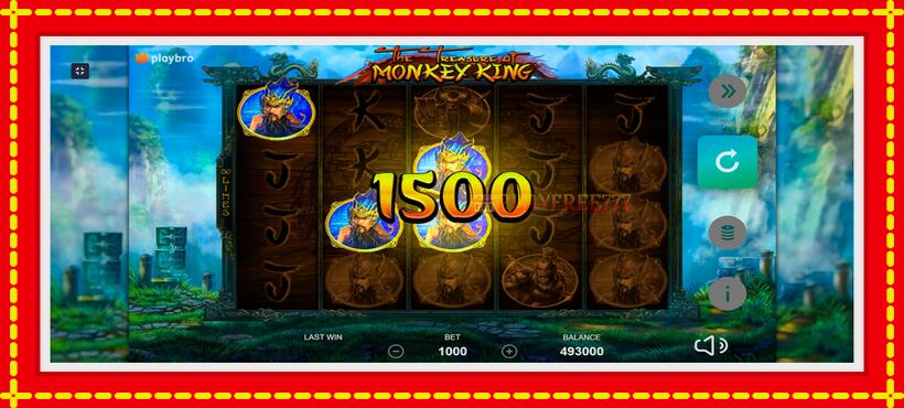 Slot machine The Monkey King with access to free game online, picture 2