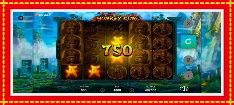 Slot machine The Monkey King with access to free game online, picture 4