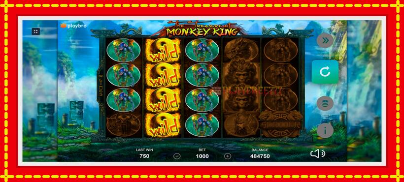 Slot machine The Monkey King with access to free game online, picture 5