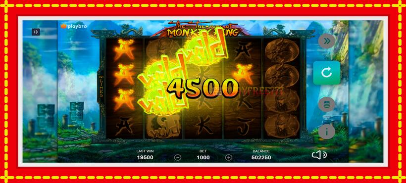 Slot machine The Monkey King with access to free game online, picture 6