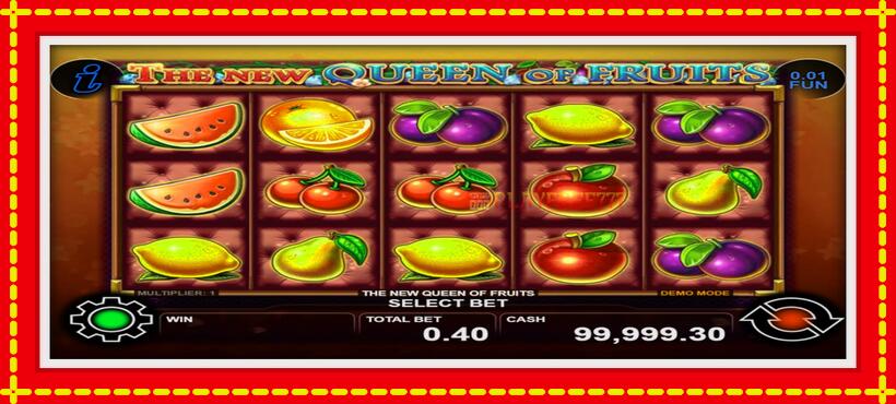 Slot machine The New Queen of Fruits with access to free game online, picture 1