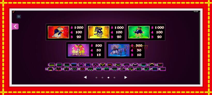 Slot machine The Rat Pack with access to free game online, picture 6