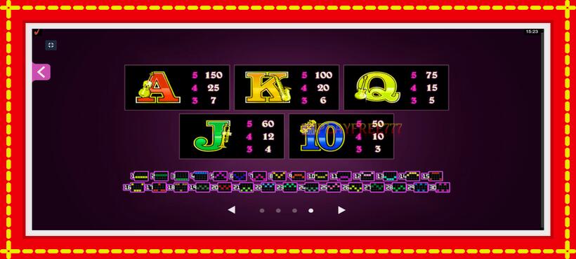 Slot machine The Rat Pack with access to free game online, picture 7