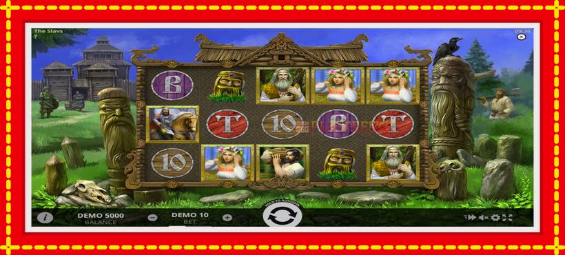 Slot machine The Slavs with access to free game online, picture 1