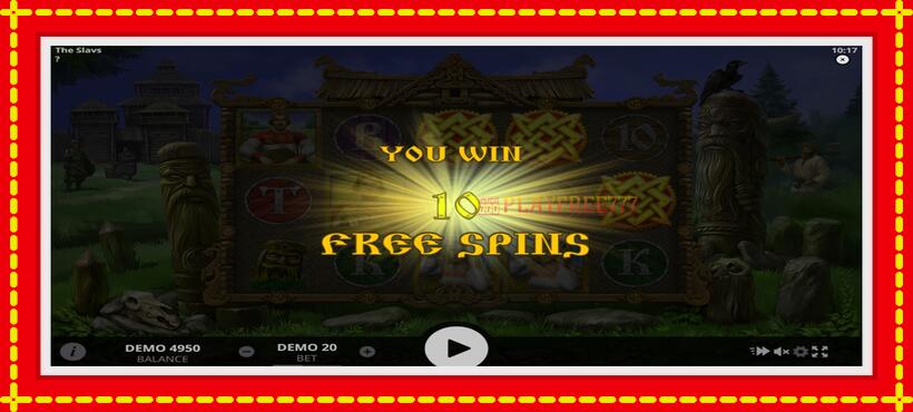 Slot machine The Slavs with access to free game online, picture 3