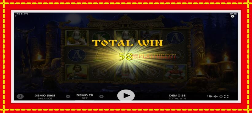 Slot machine The Slavs with access to free game online, picture 4