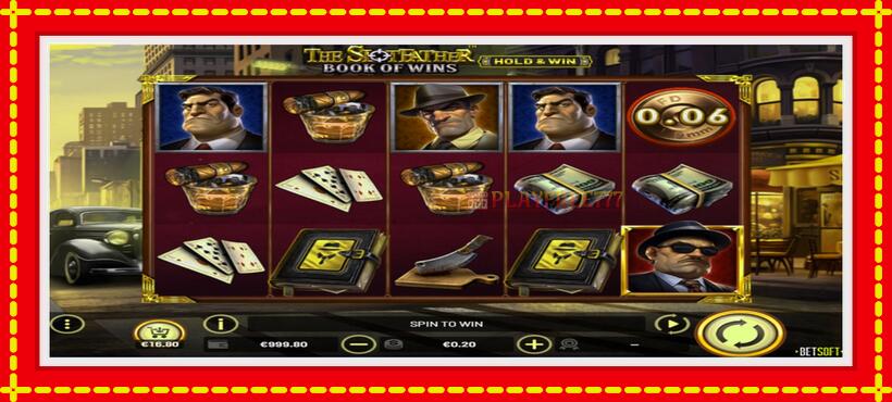 Slot machine The SlotFather Book of Wins with access to free game online, picture 1