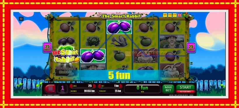 Slot machine The Smart Rabbit with access to free game online, picture 2