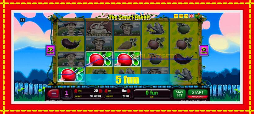 Slot machine The Smart Rabbit with access to free game online, picture 3