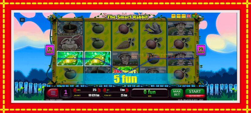 Slot machine The Smart Rabbit with access to free game online, picture 4