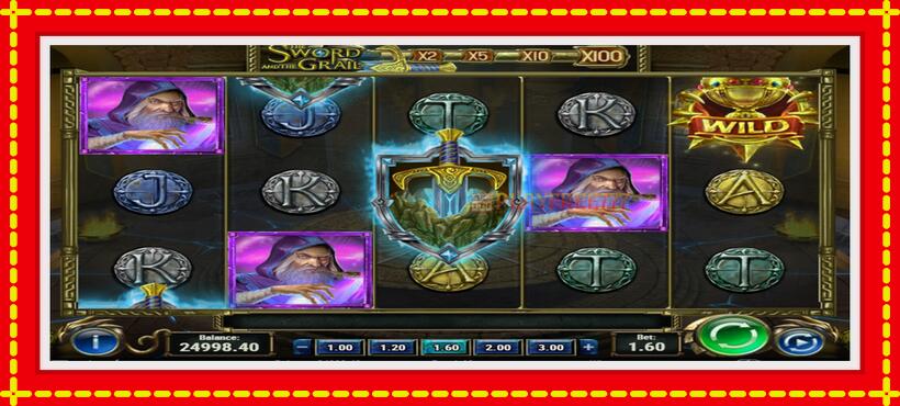 Slot machine The Sword & The Grail with access to free game online, picture 2