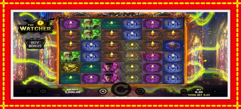 Slot machine The Watcher with access to free game online, picture 1