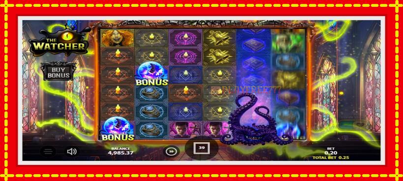 Slot machine The Watcher with access to free game online, picture 4