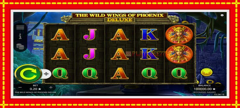 Slot machine The Wild Wings of Phoenix Deluxe with access to free game online, picture 2