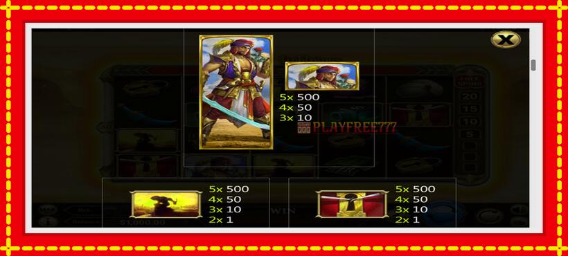 Slot machine Thief of Lightnings with access to free game online, picture 6