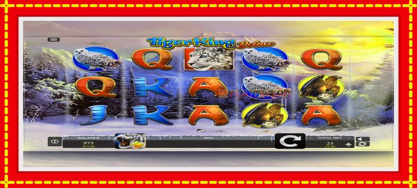 Slot machine Tiger King Deluxe with access to free game online, picture 2