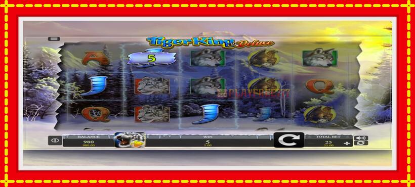 Slot machine Tiger King Deluxe with access to free game online, picture 3