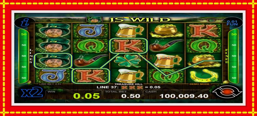 Slot machine Treasure Hill with access to free game online, picture 1