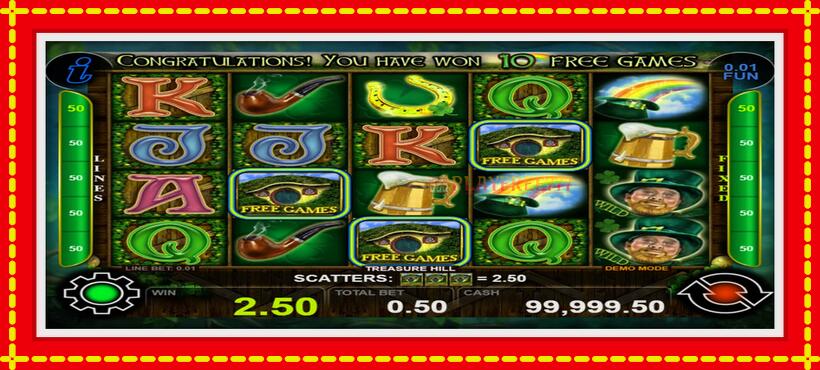 Slot machine Treasure Hill with access to free game online, picture 2