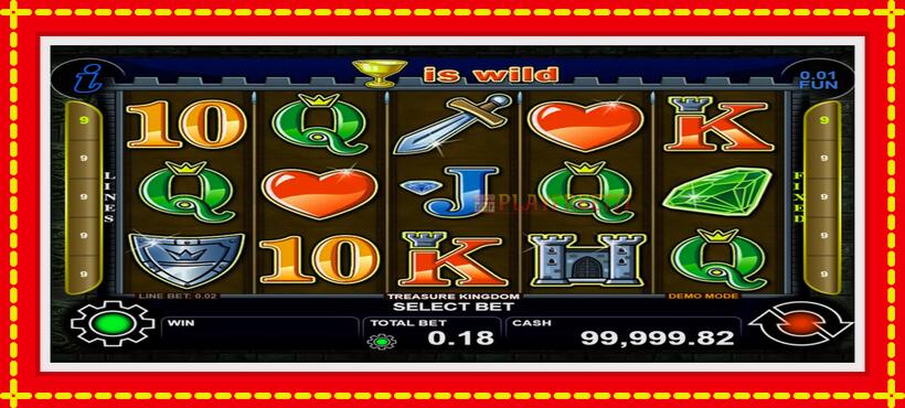 Slot machine Treasure Kingdom with access to free game online, picture 1