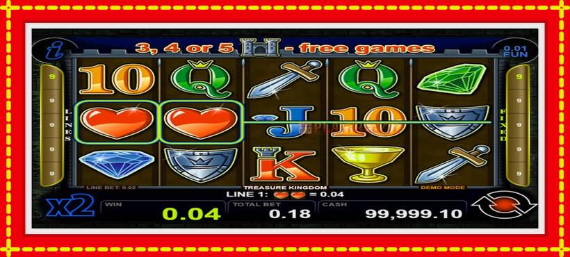 Slot machine Treasure Kingdom with access to free game online, picture 2