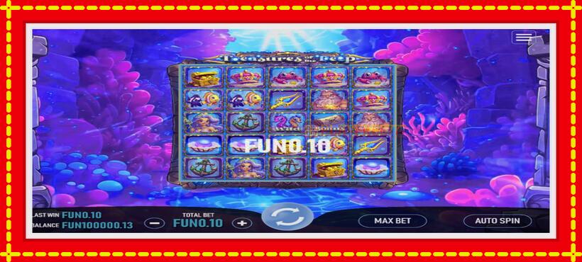 Slot machine Treasures of the Deep with access to free game online, picture 2