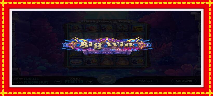 Slot machine Treasures of the Deep with access to free game online, picture 3