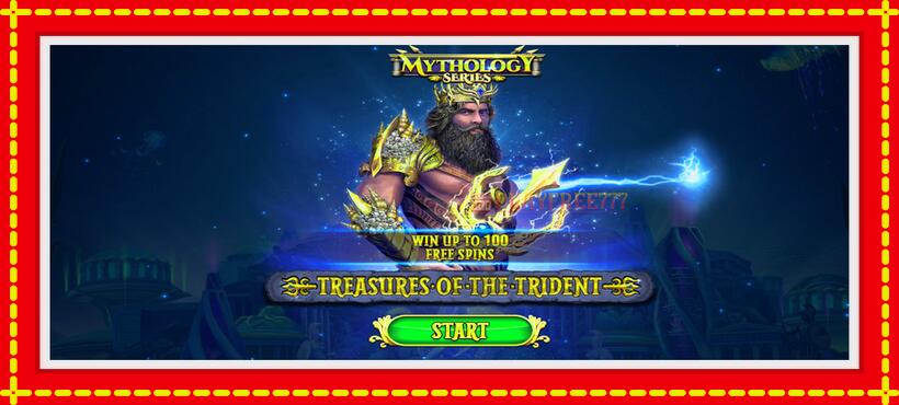 Slot machine Treasures of the Trident with access to free game online, picture 1