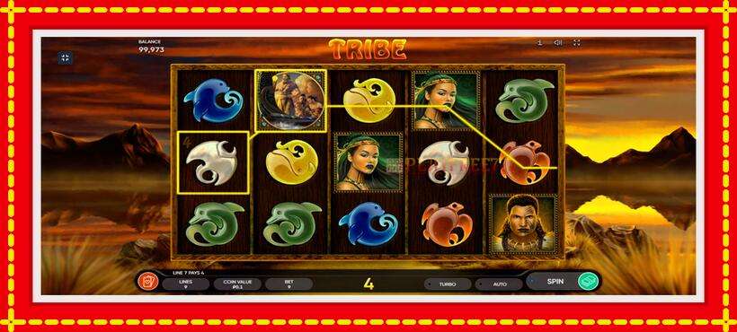 Slot machine Tribe with access to free game online, picture 2