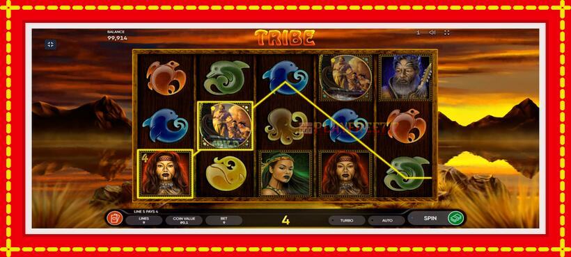 Slot machine Tribe with access to free game online, picture 3