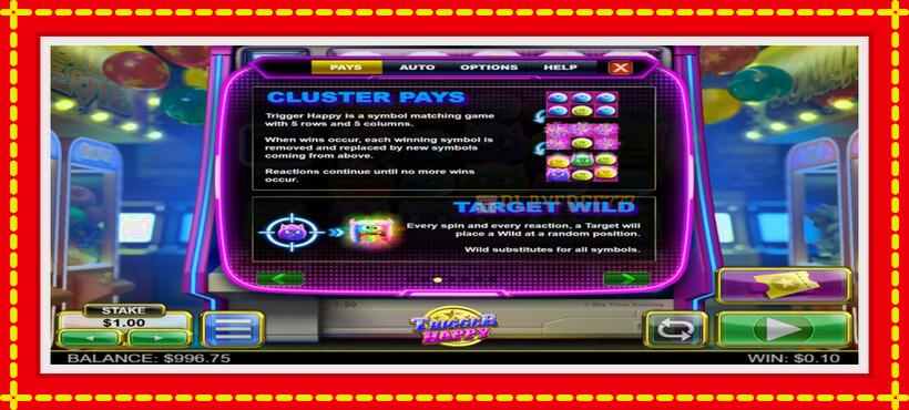 Slot machine Trigger Happy with access to free game online, picture 5