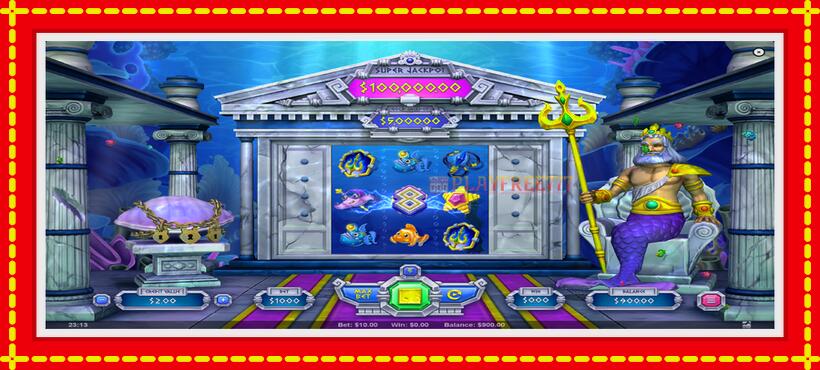 Slot machine Tritons Secret with access to free game online, picture 3