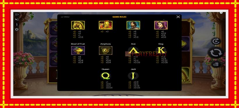 Slot machine Trojan Talisman with access to free game online, picture 5