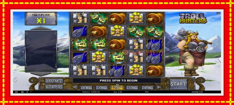 Slot machine Troll Hunters with access to free game online, picture 2