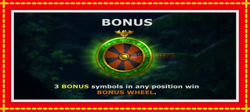 Slot machine Tropical Explorer Wheel with access to free game online, picture 5