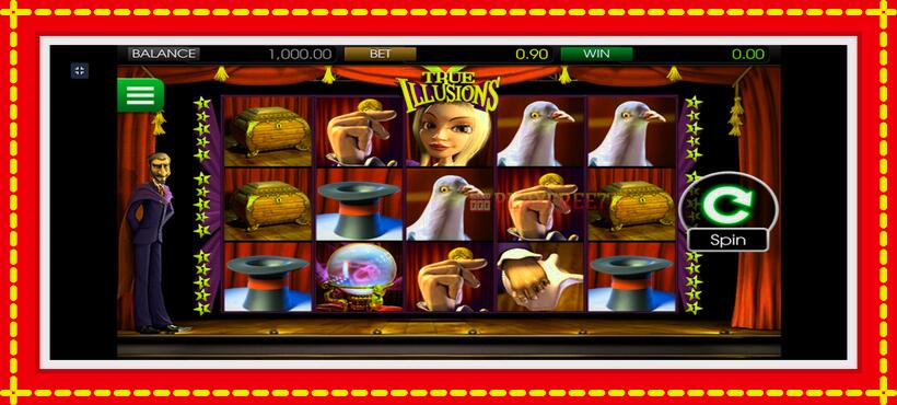 Slot machine True Illusions with access to free game online, picture 1