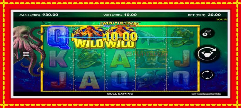 Slot machine Twenty Thousand Leagues Under The Sea with access to free game online, picture 2