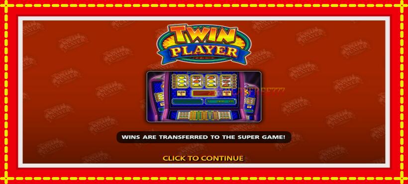 Slot machine Twin Player with access to free game online, picture 1