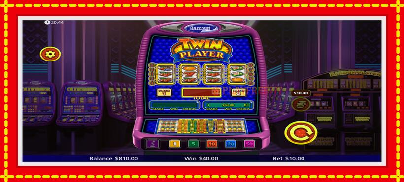 Slot machine Twin Player with access to free game online, picture 4