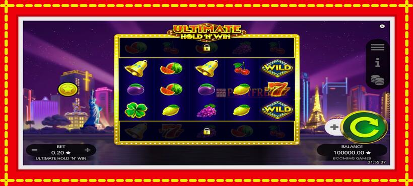 Slot machine Ultimate Hold N Win with access to free game online, picture 2