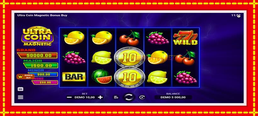 Slot machine Ultra Coin Magnetic Bonus Buy with access to free game online, picture 2