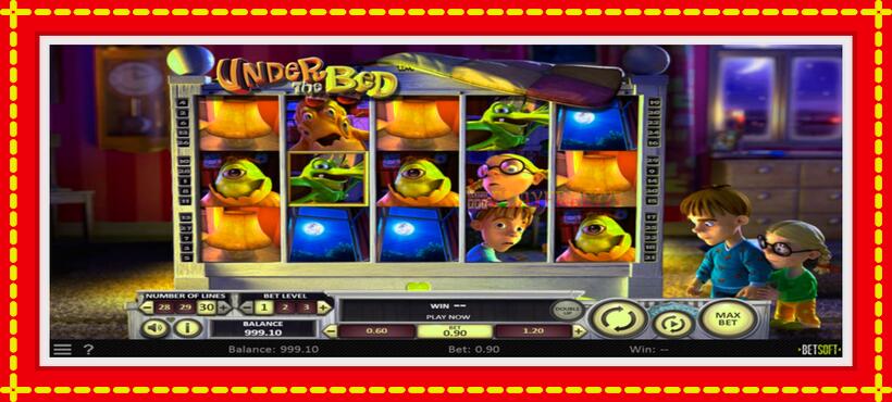 Slot machine Under the Bed with access to free game online, picture 2