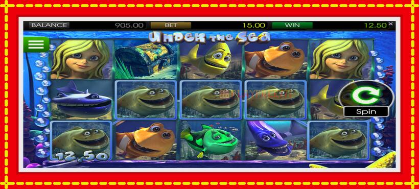 Slot machine Under the Sea with access to free game online, picture 4