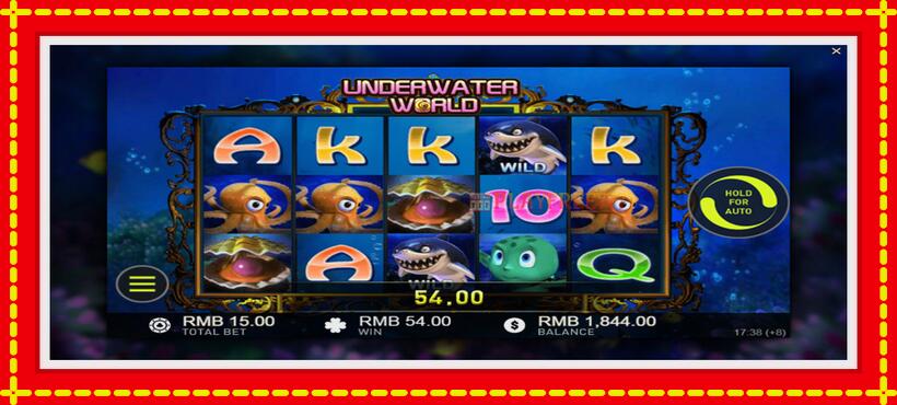 Slot machine Underwater World with access to free game online, picture 3