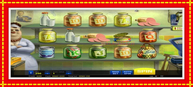 Slot machine USSR Grosery with access to free game online, picture 4