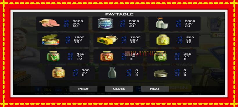 Slot machine USSR Grosery with access to free game online, picture 5