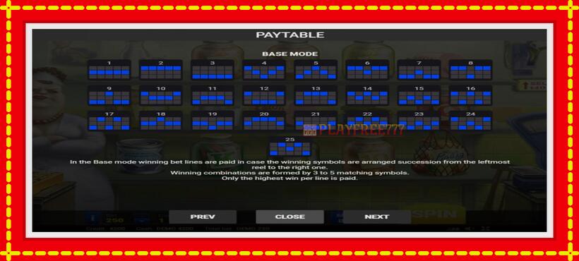 Slot machine USSR Grosery with access to free game online, picture 7